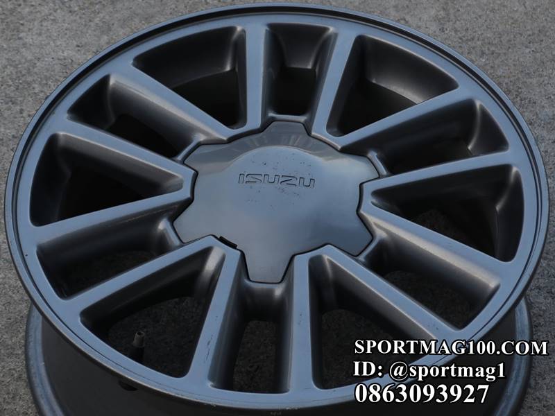 ล้อแม็ก ล้อแม็กมือสอง Isuzu Dmax X-Series 6รู139 สีเทา 7-16นิ้ว(รามอินทรา-ลาดพร้าว)