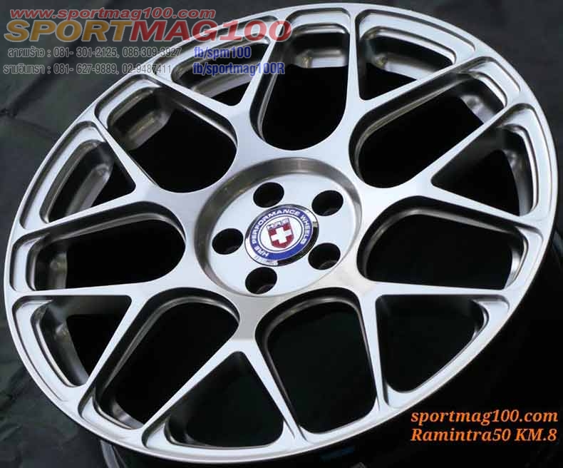 ล้อแม็ก ล้อแม็ก HRE P40 5รู100 ET40 ไฮเปอร์ กว้าง8 ขอบ18นิ้ว