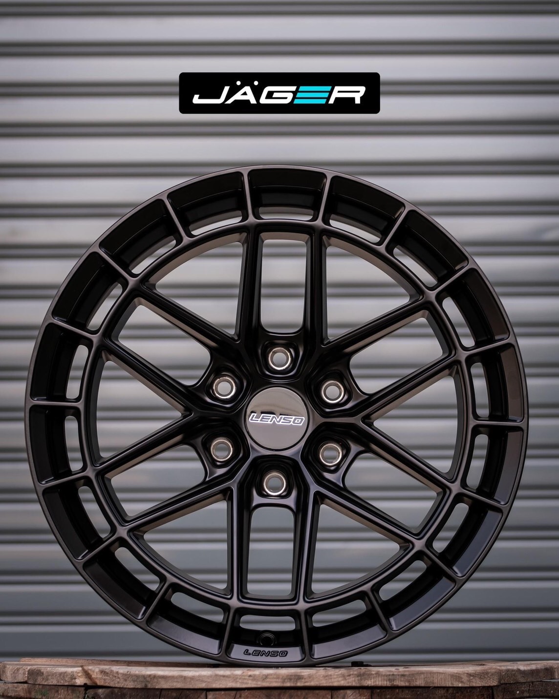ล้อแม็ก ล้อแม็กใหม่ Lenso Jager Zeta 6รู139 ET15 ดำด้าน 9-20นิ้ว 