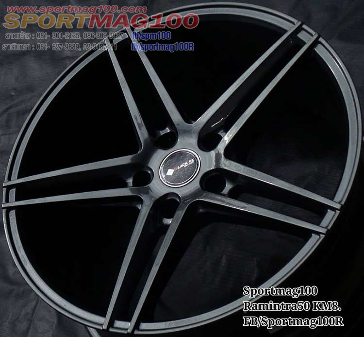 ล้อแม็ก แม็กซ์ใหม่ CV5 5รู120 ET35 กันเมทาลิก F8.5 R9.5-19นิ้ว