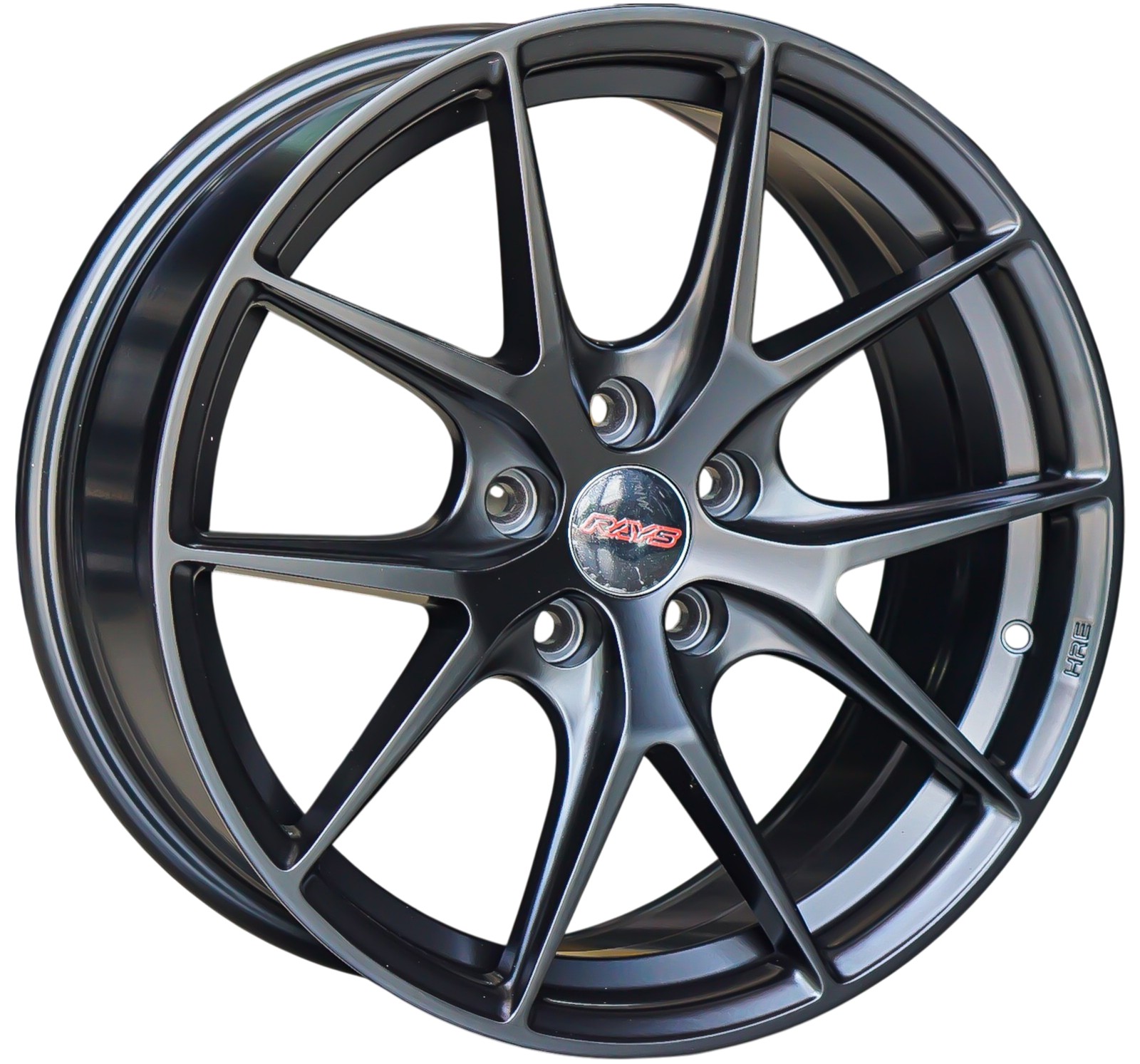 ล้อแม็ก ล้อแม็กใหม่ P101 5รู108 ET35 ดำด้าน กว้าง 7.5 ขอบ17นิ้ว