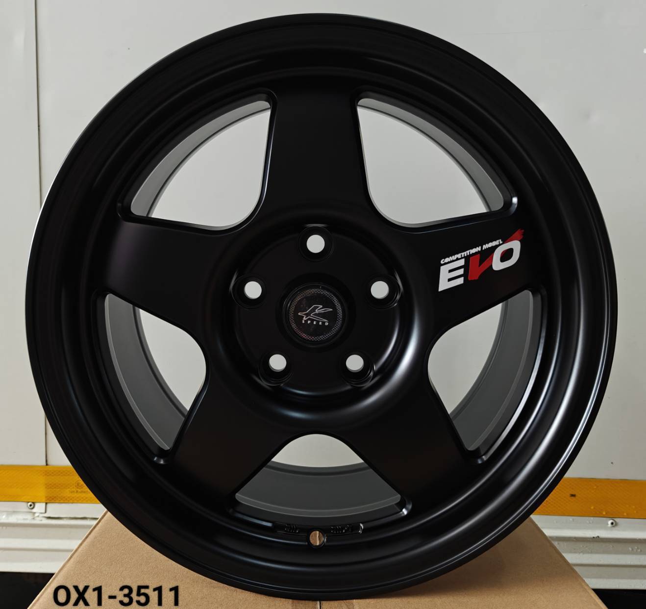 ล้อแม็ก ล้อแม็ก K-Speed OXI ขอบ16นิ้ว 5รู114.3 ET35 ดำด้าน 8นิ้ว