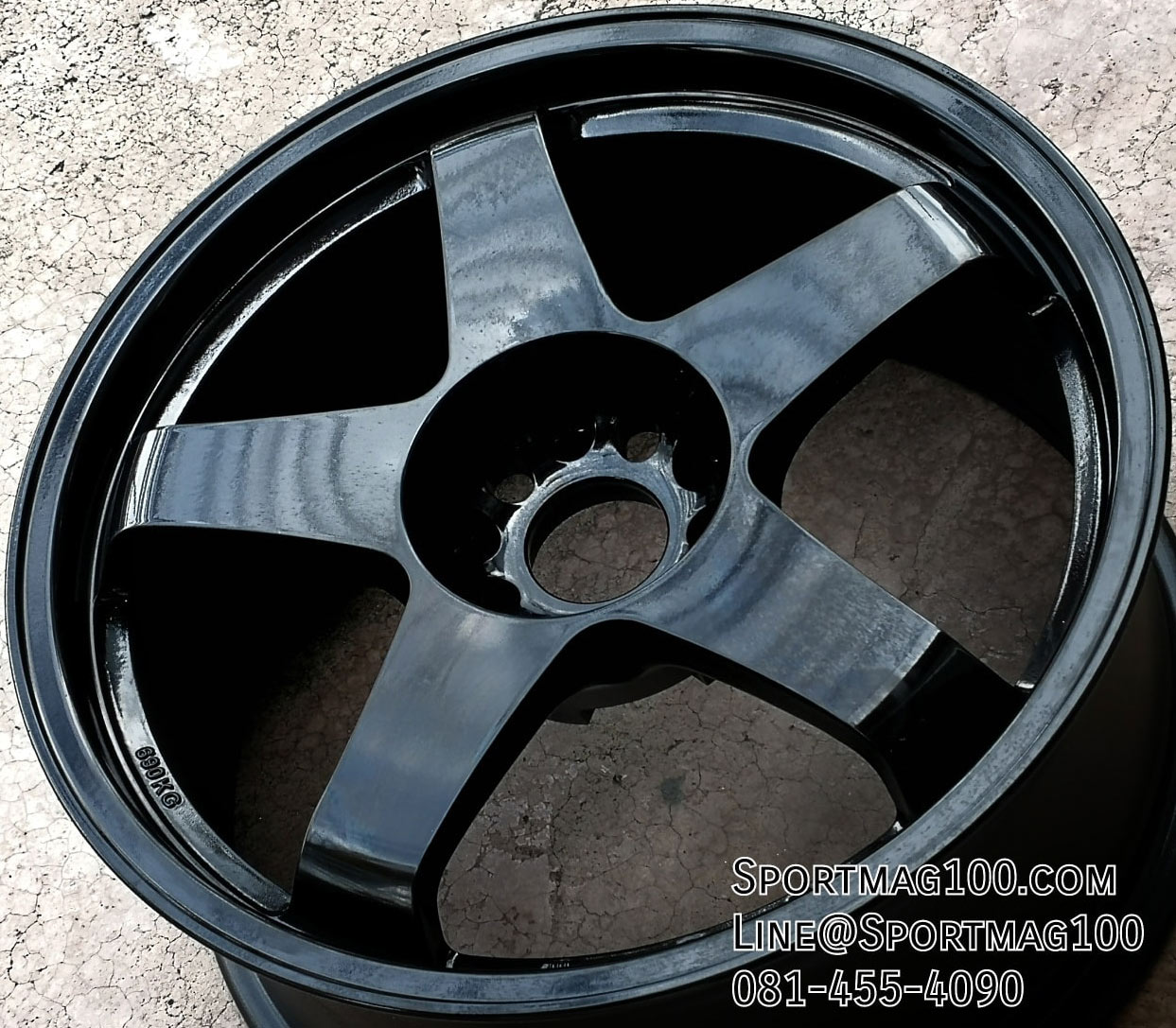 ล้อแม็ก  แม็กซ์มือสอง Rota GT5 5รู114 ET25 ดำแวว 8.5-18นิ้ว มี 2วง(รามอินทรา) 