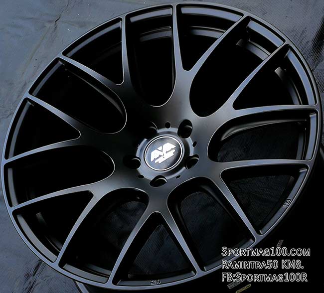 ล้อแม็ก  แม็กซ์ใหม่ AVA Hs227 5รู114 ดำด้าน 10-20นิ้ว 