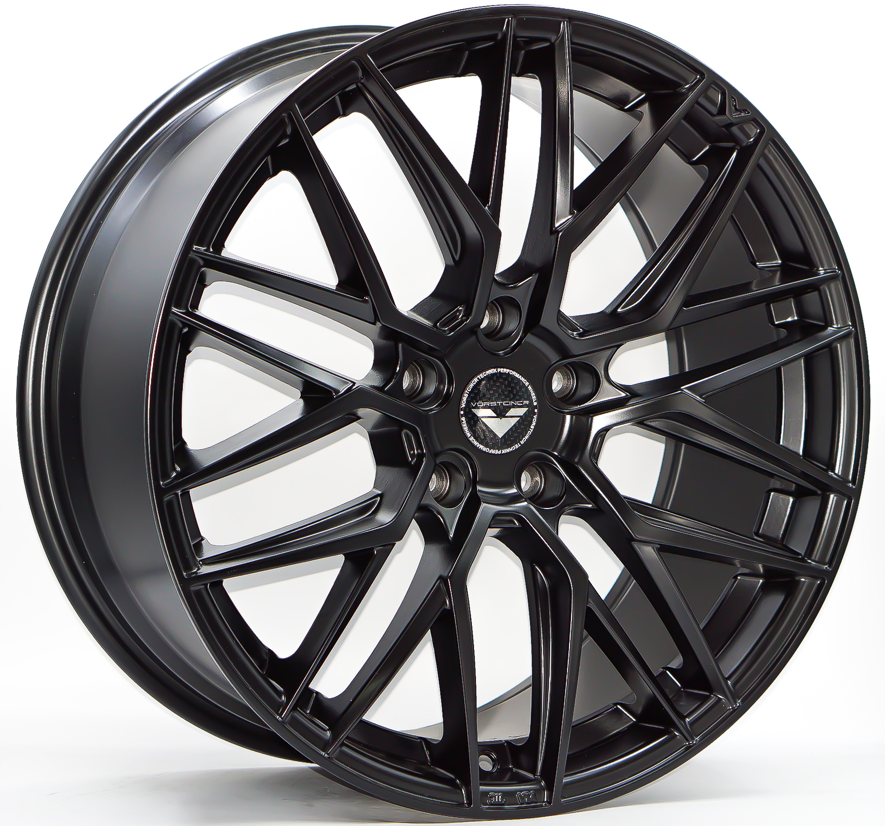 ล้อแม็ก ล้อแม็ก Vorsteiner 5รู108 ET38 ดำด้าน กว้าง8.5 ขอบ19นิ้ว 