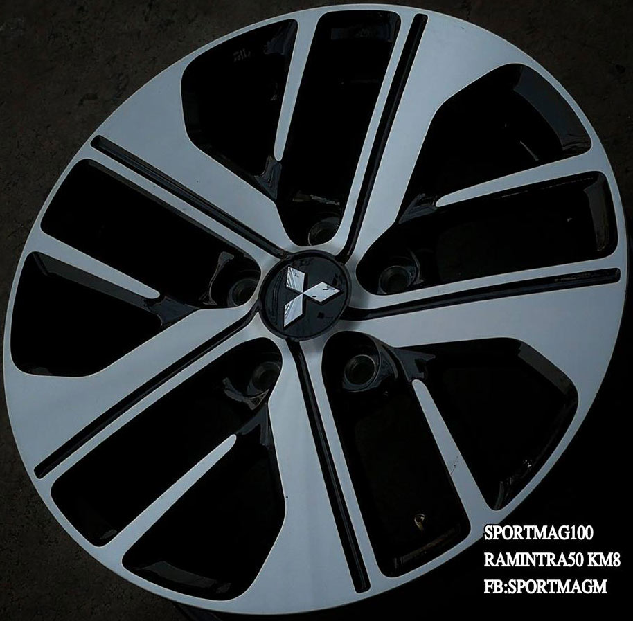 ล้อแม็ก แม็กซ์ป้ายแดง Mitsubishi Xpander  ดำหน้าเงา 6.5-16นิ้ว(รามอินทรา-ลาดพร้าว)