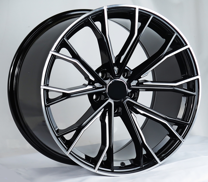 ล้อแม็ก แม็กซ์ใหม่ M Sport 5รู120 ET30-38 ดำมิลลิ่ง F8.5 R9.5-19นิ้ว