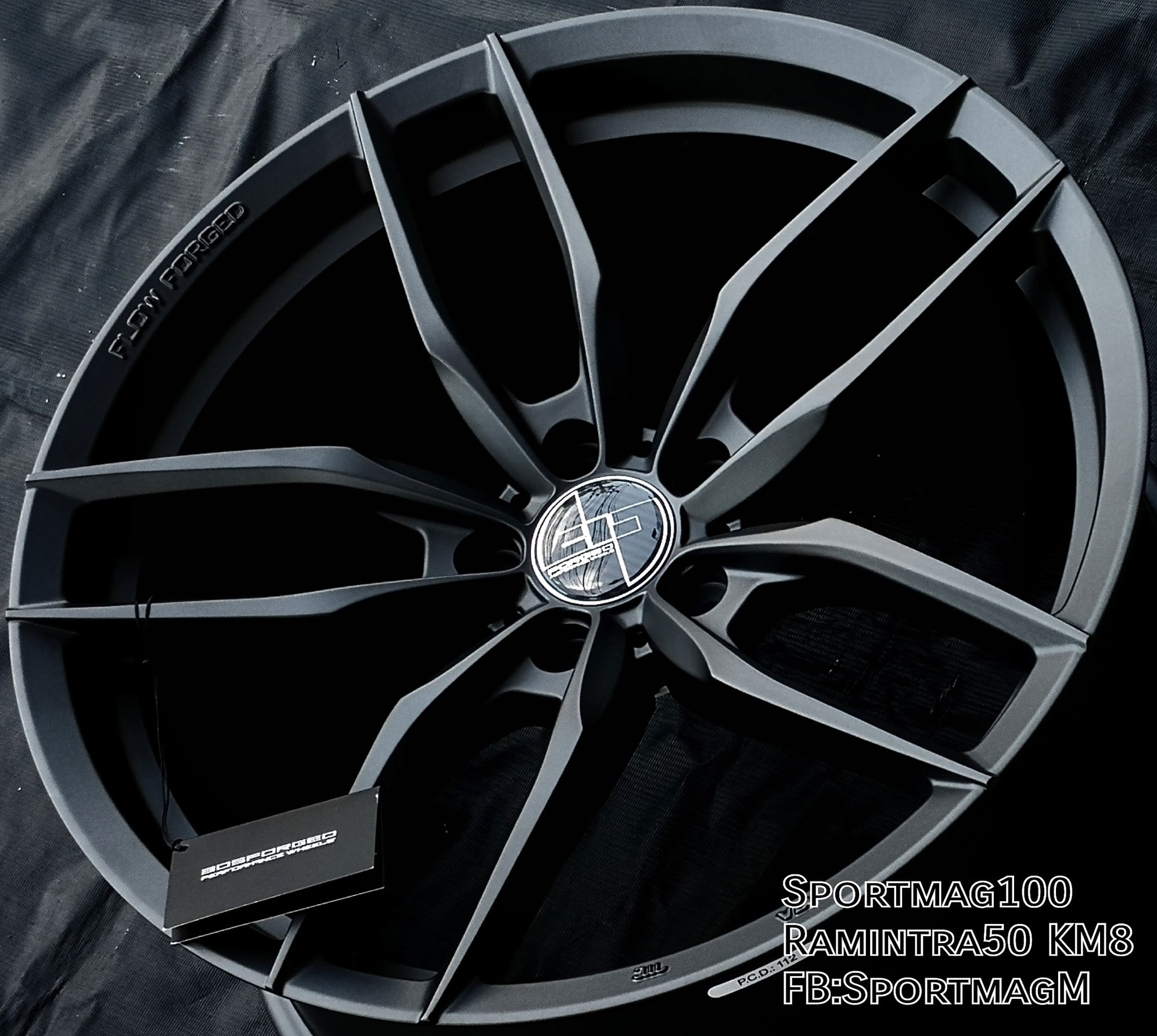ล้อแม็ก  แม็กซ์ใหม่เบาพิเศษ USA 305Forged FT105 5รู120 ET32-40 แมทกัน F805 R9.5-19นิ้ว 