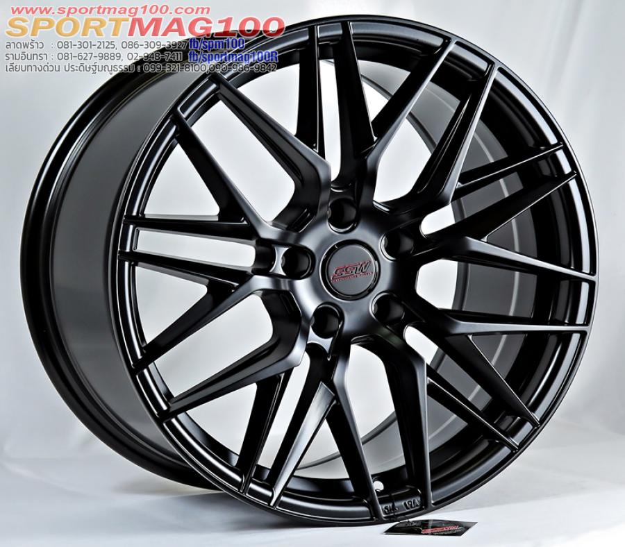 ล้อแม็ก ล้อแม็กใหม่ SSW Vorsteiner S348 5รู112 ET38 ดำด้าน 8-17นิ้ว 