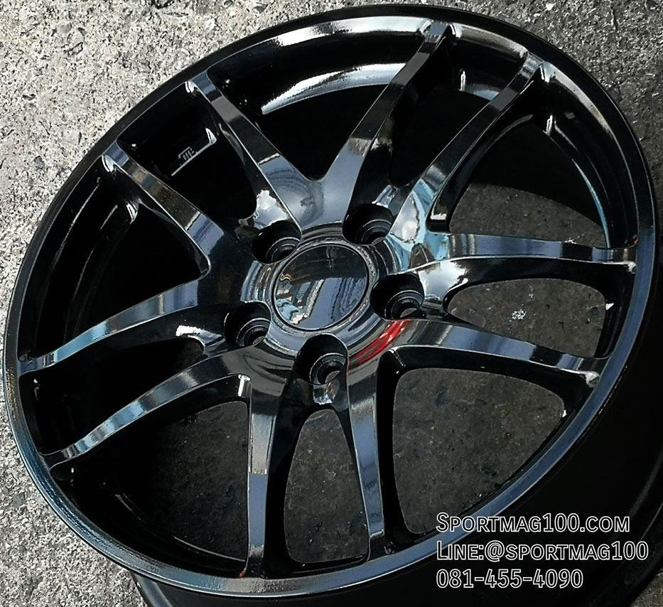 ล้อแม็ก ล้อแม็กมือสองแท้ Honda DC5 5รู114 รมดำ 7-17นิ้ว(รามอินทรา)