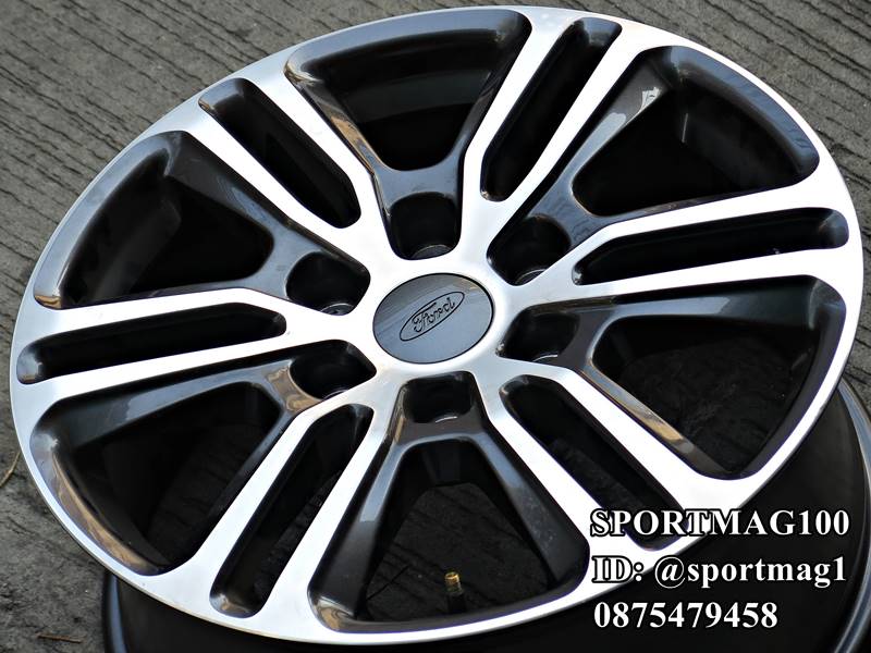 ล้อแม็ก แม็กซ์ป้ายแดง Ford NewRenger 6รู139 กันเมทาลิกหน้าเงา 8-18นิ้ว(ลาดพร้าว)