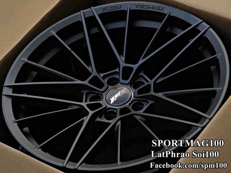 ล้อแม็ก  แม็กซ์ใหม่เบาพิเศษ USA 305Forged FT115 5รู112 ET25-40 ดำหน้าเงา F8.5 R9.5-19นิ้ว