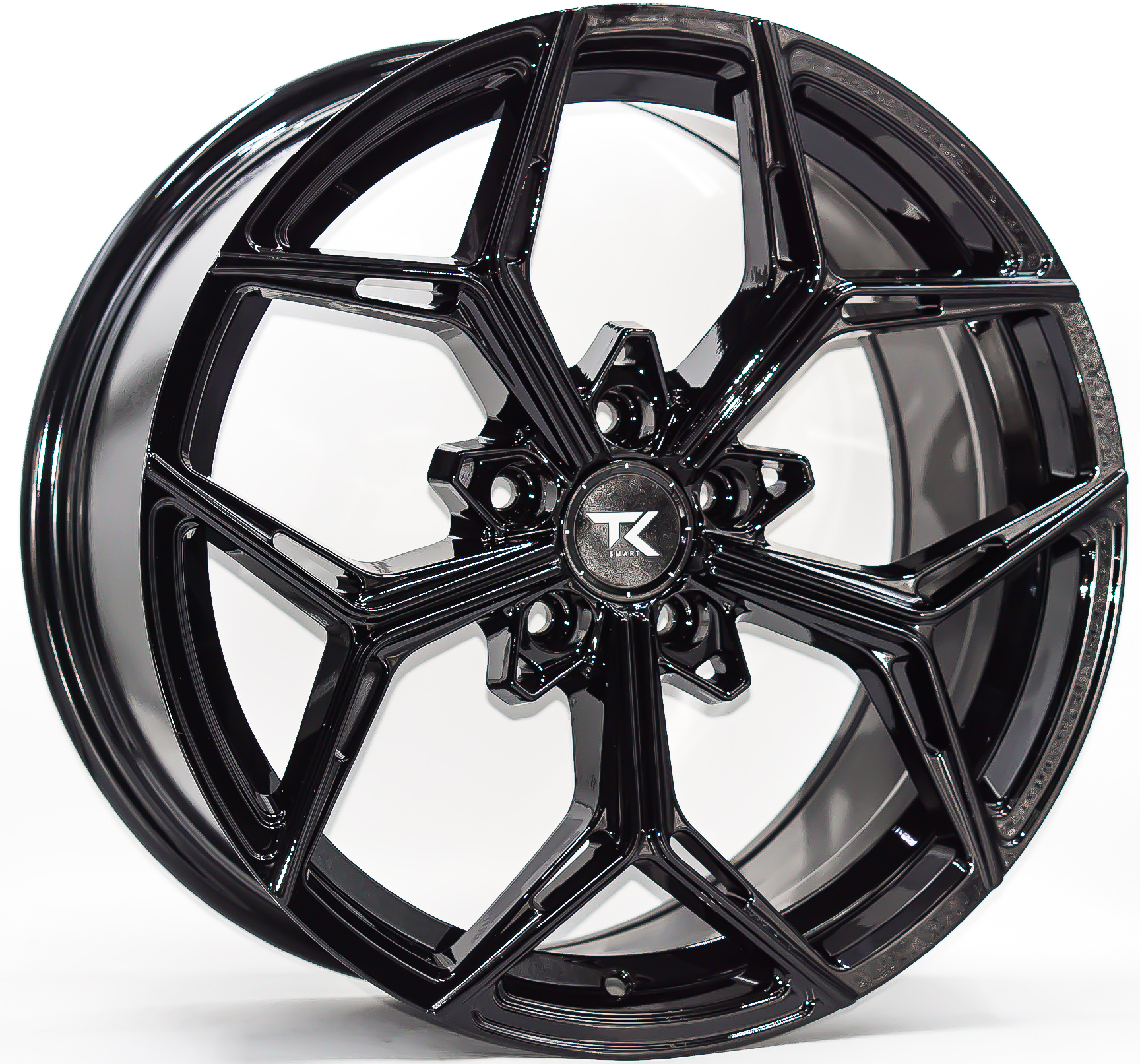 ล้อแม็ก ล้อแม็ก TK Smart TK Vela ขอบ 18 กว้าง 8.5นิ้ว 5รู108 Offset35 สีดำเงา 