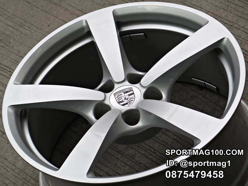 ล้อแม็ก ล้อแม็กแท้ห้าง Porsche Macan 5รู112 ซิลเวอร์ F8 R9-18นิ้ว(ลาดพร้าว)