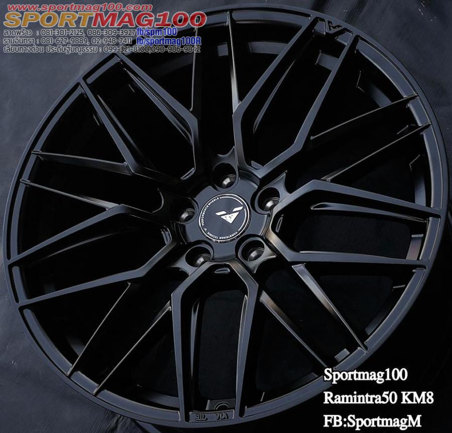 ล้อแม็ก  แม็กซ์ใหม่ MGW Vorsteiner 5รู114 ET38 ดำด้าน 8.5-19นิ้ว 
