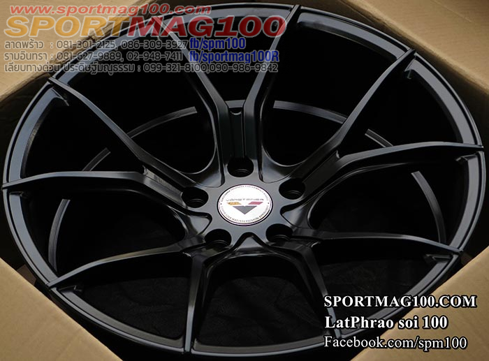 ล้อแม็ก ล้อแม็กใหม่ Vorsteiner VFF103 5รู114 ET35 ดำด้าน F8.5 R9.5-19นิ้ว 