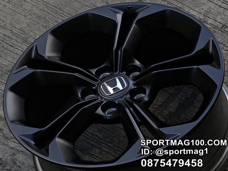 ล้อแม็ก ล้อแม็กแท้ป้ายแดง Honda NewCivic 5รู114 ดำด้าน 7-17นิ้ว