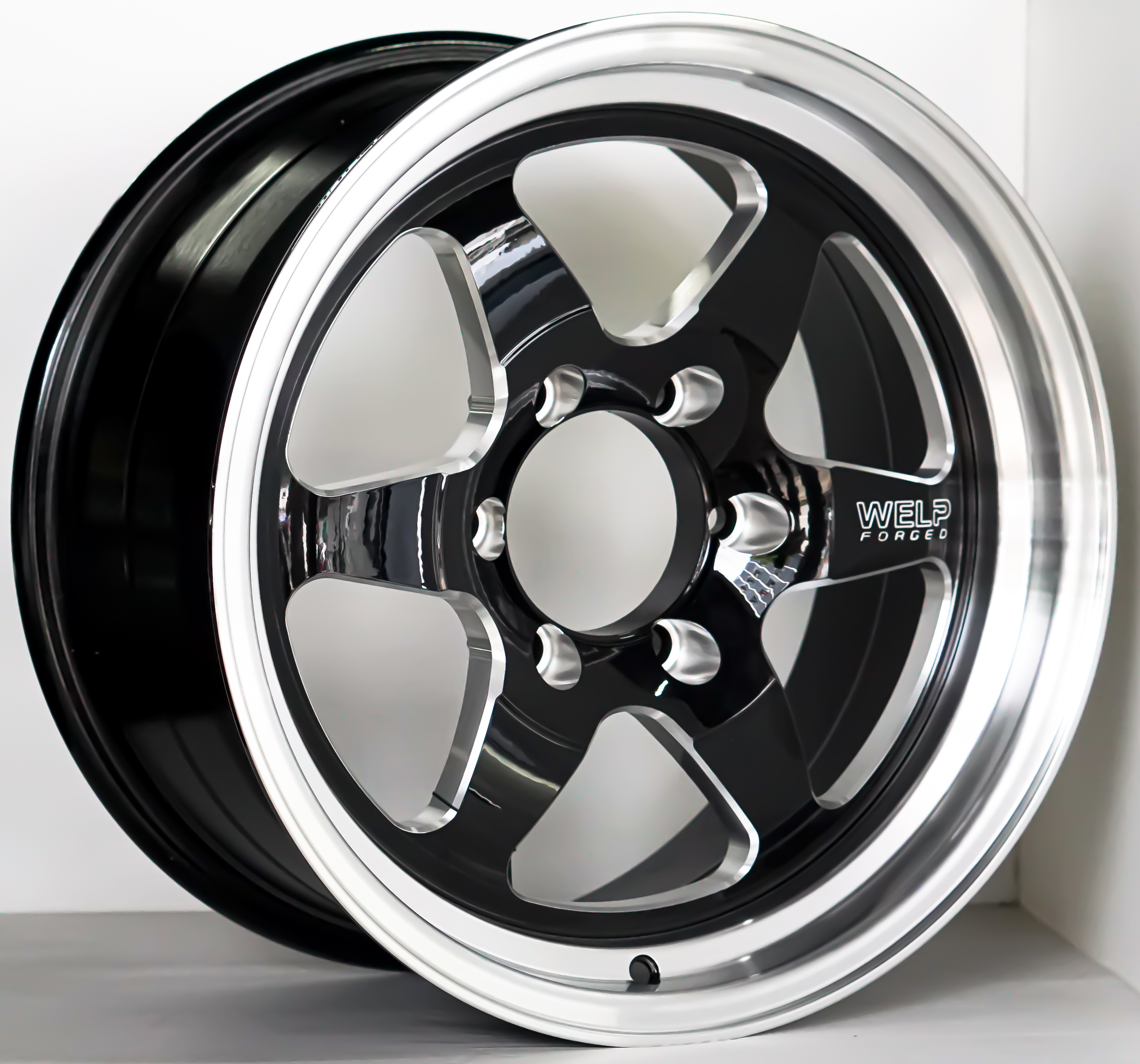 ล้อแม็ก เฮียสั่งลด ล้อแม็กใหม่ WELP Forged 6รู139 ET10 ดำมิลลิ่ง เพียง3,500 8.5-17นิ้ว 