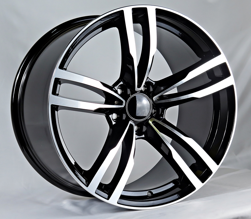 ล้อแม็ก ล้อแม็กซ์ใหม่ Series M sport 5รู112 ดำหน้าเงา ET25-37  F8.5 R9.5-19นิ้ว