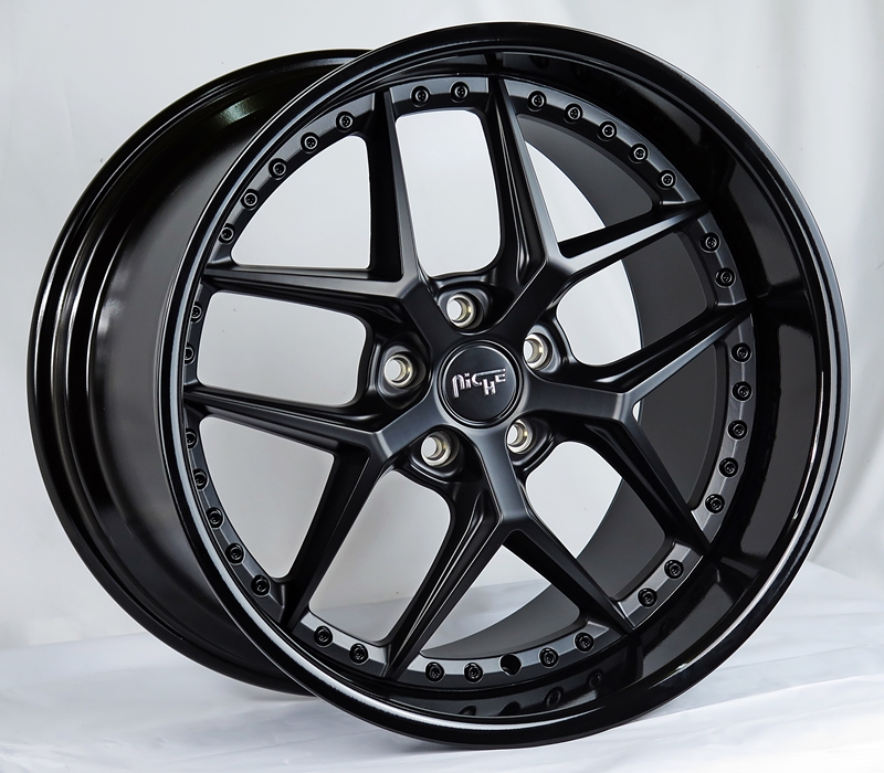 ล้อแม็ก ล้อแม็กแท้ USA Niche VICE 5รู114 ดำ ET35-40 F8.5 R9.5-19นิ้ว