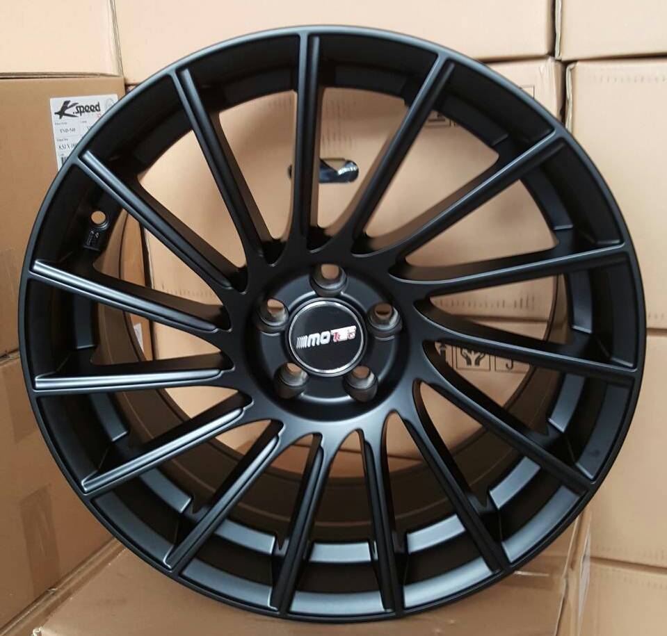 ล้อแม็ก ล้อแม็ก Motec TND 5รู100 ET35 ดำด้าน กว้าง8.5 ขอบ18นิ้ว 