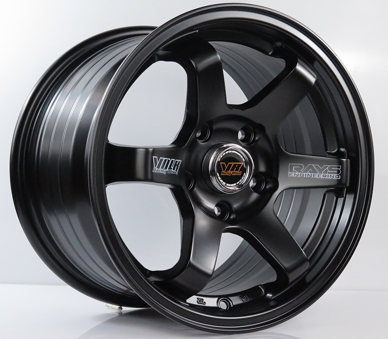 ล้อแม็ก ล้อแม็ก TE37 5รู114 ET30 ดำด้าน กว้าง7 ขอบ15นิ้ว 