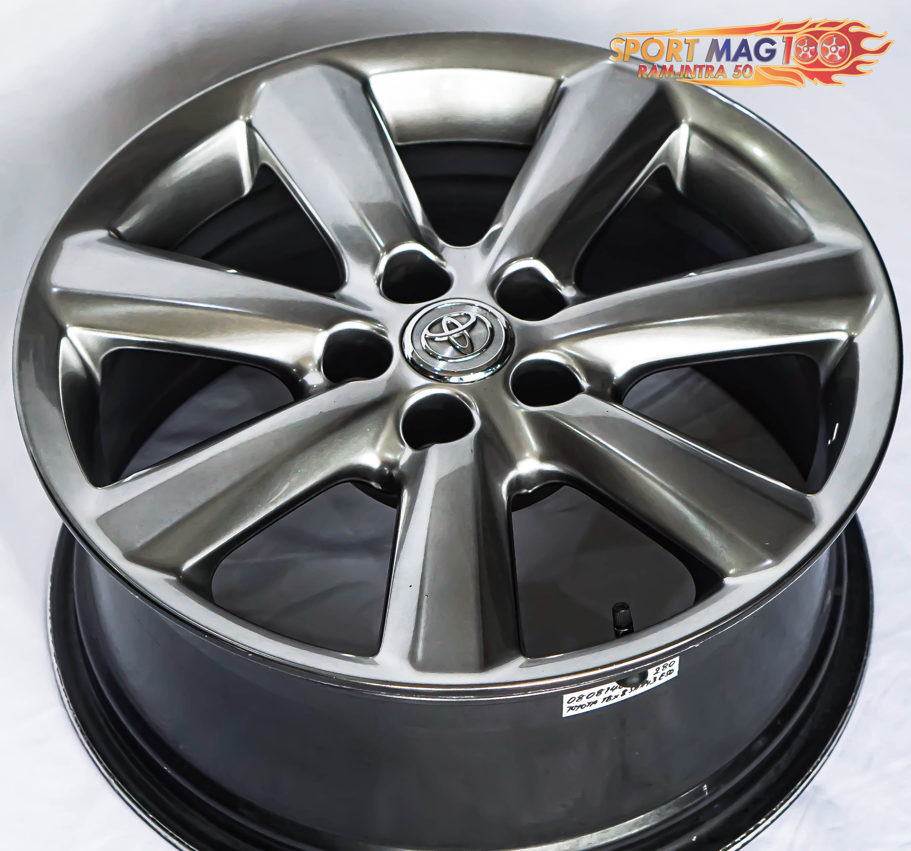 ล้อแม็ก ล้อแม็กติดรถแท้ TOYOTA Alphard 5รู114 ไฮเปอร์แบล็ค 8-18นิ้ว (รามอินทรา)