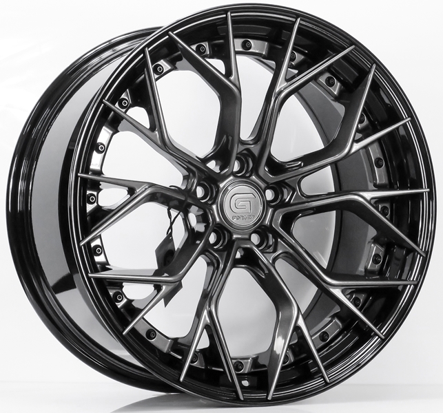 ล้อแม็ก ล้อแม็กแท้2ชิ้น G-Forged GF09 5รู112 สีDarkGMglossBlack ET32-40 F8.5 R10-20นิ้ว