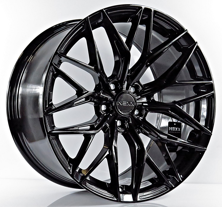 ล้อแม็ก ล้อแม็กใหม่เบา FlowForming NEXX XX07 5รู112 ET32-40 ดำเงา F8.5 R10-20นิ้ว
