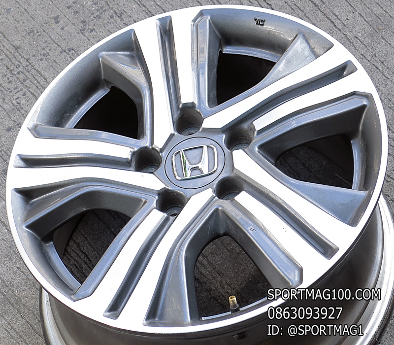 ล้อแม็ก ล้อแม็กมือสอง Honda Stepwagon Spada 5รู114 เทาหน้าเงา 6-16นิ้ว