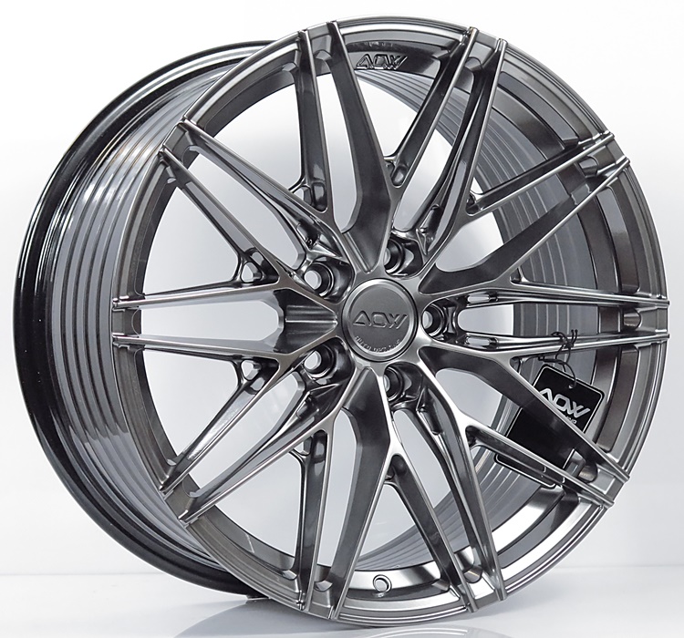 ล้อแม็ก ล้อแม็กใหม่เบา FlowForming FF01 5รู112 ET35 ไฮเปอร์แบล็ค 8.5-18นิ้ว