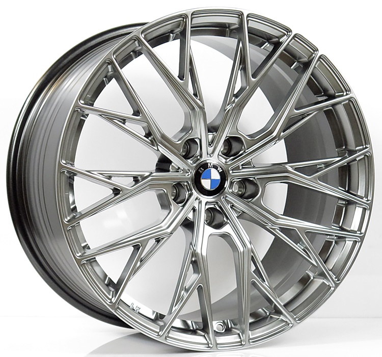 ล้อแม็ก ล้อแม็กใหม่ FlowForming HRE LK013 5รู120 ET35 สีไฮเปอร์แบล็ค F8.5 R9.5-19นิ้ว