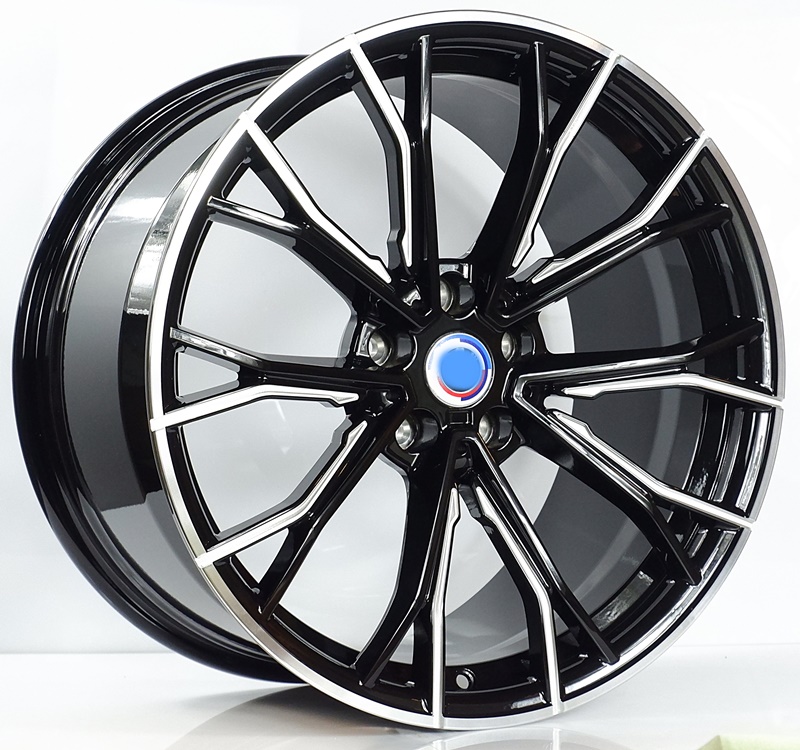 ล้อแม็ก ล้อแม็กใหม่เบา Forged Msport 5รู120 ET30-38 ดำมิลลิ่ง F8.5 R9.5-20นิ้ว