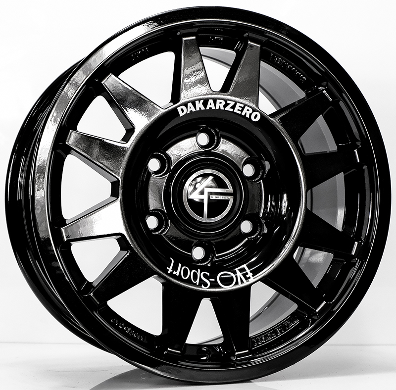 ล้อแม็ก ล้อแม็กใหม่ Evo Cross 6รู139 ET30 สีดำแวว 8-16นิ้ว 