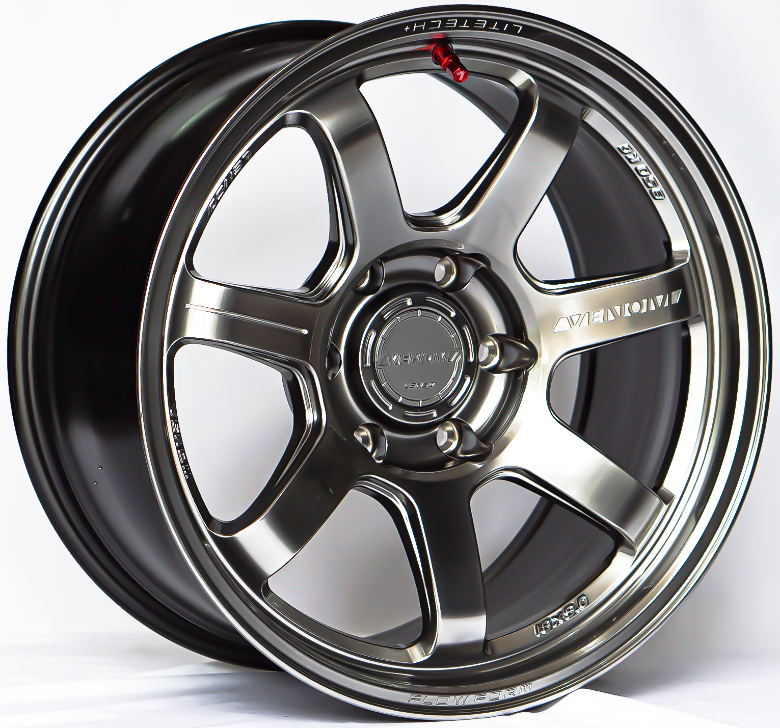 ล้อแม็ก ล้อแม็กใหม่ FlowForming Lenso VT7 LITETECH+ 6รู139 ไฮเปอร์แบล็ค ET0 9-18นิ้ว