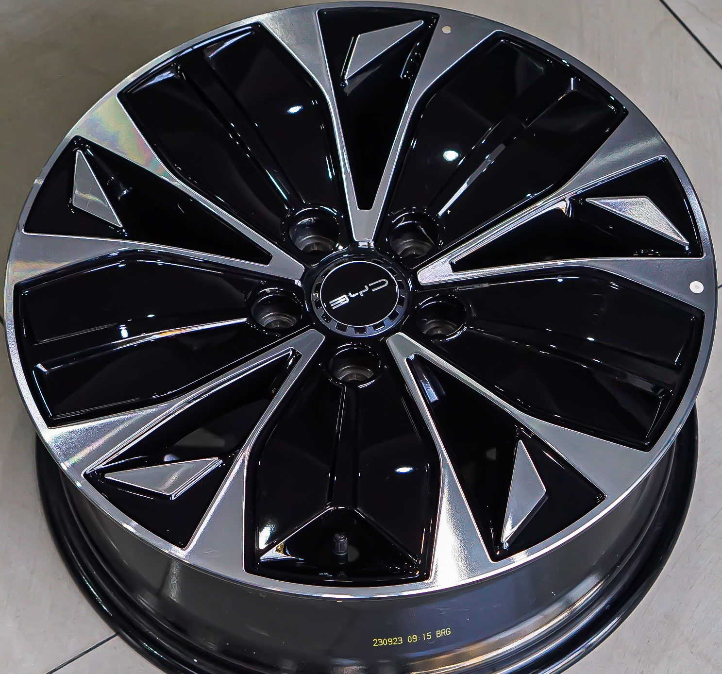 ล้อแม็ก แม็กซ์ป้ายแดง BYD Seal ET45 ดำหน้าเงา 7-18นิ้ว(รามอินทรา)