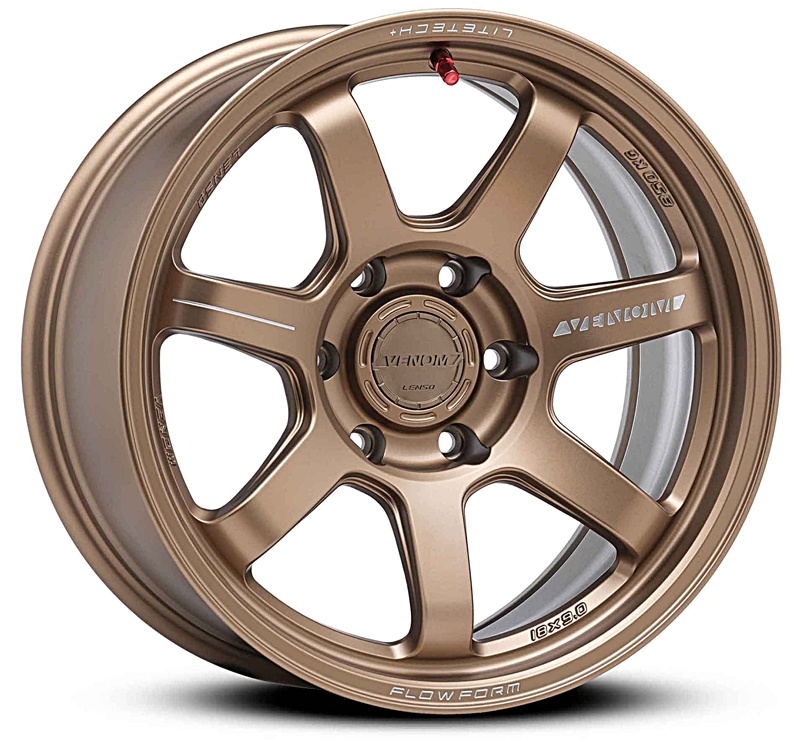ล้อแม็ก ล้อแม็กใหม่ FlowForming Lenso VT7 LITETECH+ 6รู139 ทองบรอนซ์ Offset0 กว้าง9 ขอบ18