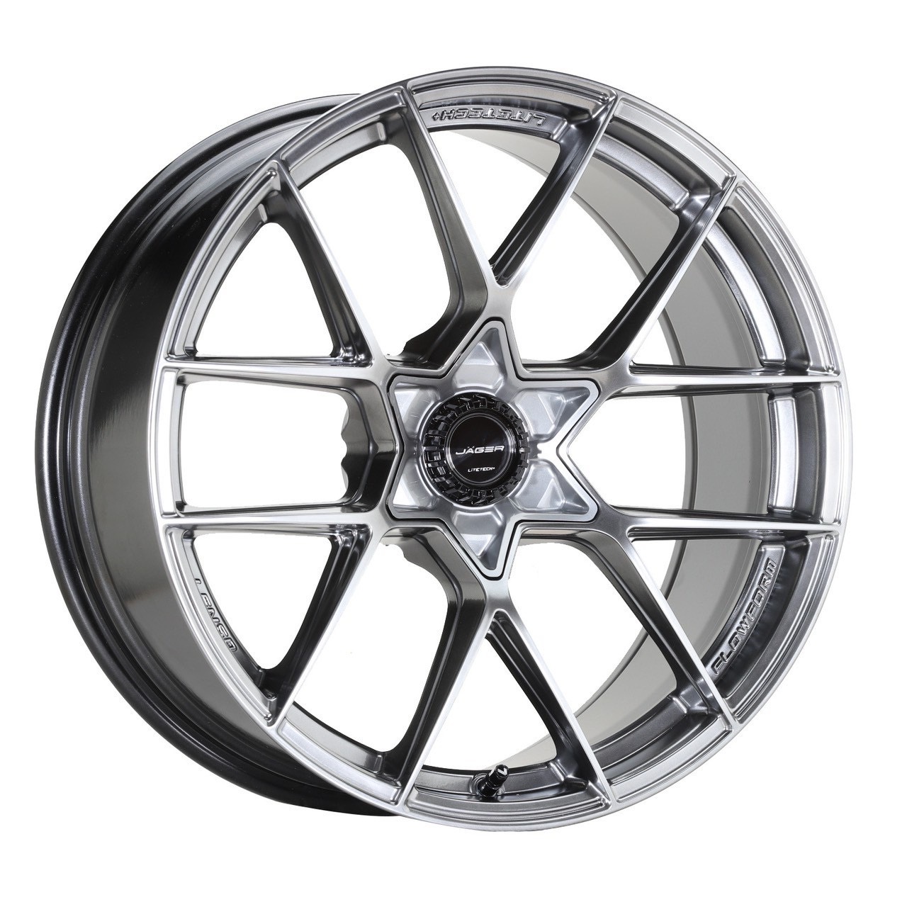 ล้อแม็ก ล้อแม็กใหม่ FlowForming Lenso Jager Astra LITETECH+ ขอบ18นิ้ว 6รู139.7 กว้าง9 Offset15 สีไฮเปอร์แบล็ค