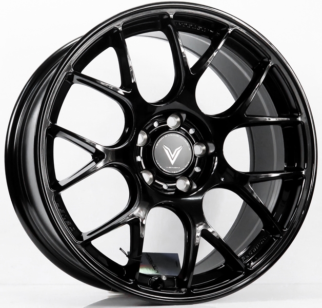 ล้อแม็ก ล้อแม็กใหม่ FlowForming Lenso Eurospeed Litetech+ 5รู114.3 สีดำเงา Offset35 กว้าง 8.5นิ้ว ขอบ 18นิ้ว