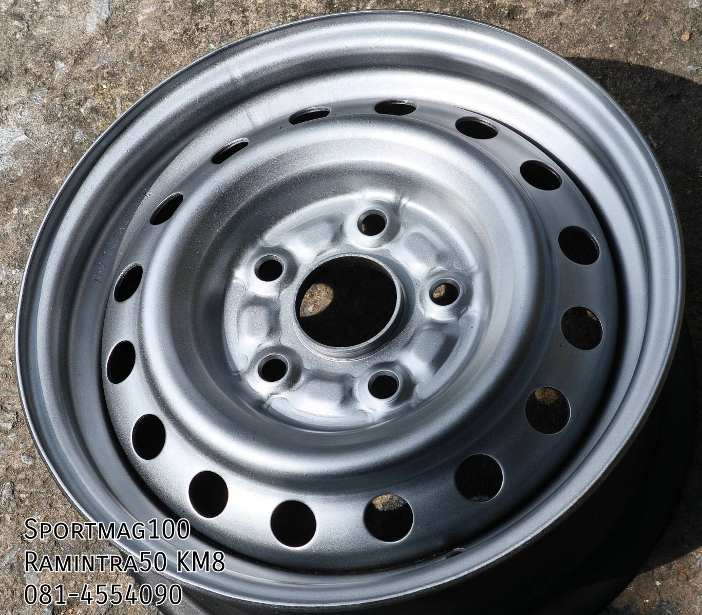 ล้อแม็ก กระทะล้อ Suzuki Carry 5รู114.3 สีเงิน กว้าง5 ขอบ14นิ้ว(รามอินทรา)