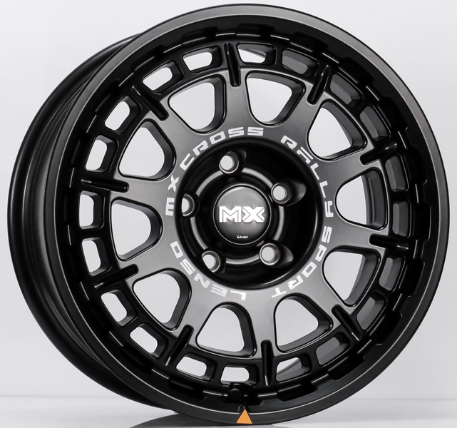 ล้อแม็ก ล้อแม็ก Lenso Mx Ebola ขอบ 16 กว้าง 8นิ้ว 5รู114 Offset35 สีดำด้าน
