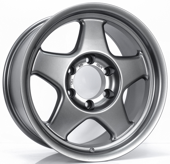 ล้อแม็ก ล้อแม็ก Bradley S323 ขอบ 17 กว้าง 9นิ้ว 6รู139 Offset20 สีเทาด้าน