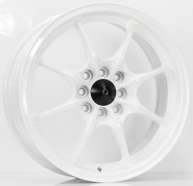 ล้อแม็ก ล้อแม็ก MF8 Mugen AOW19 FlowForming ขอบ 16 กว้าง 7นิ้ว 4รู100/114 Offset35 สีขาว
