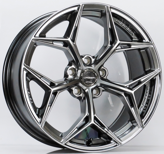 ล้อแม็ก ล้อแม็ก Lenso Jager BLAZE Litetech+ FlowForming ขอบ 18 กว้าง 8.5นิ้ว 5รู114 Offset35 สีไฮเปอร์แบล็ค
