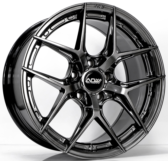 ล้อแม็ก ล้อแม็ก AOW20 ขอบ 17 กว้าง 8.5นิ้ว 5รู112/114.3 Offset35 สีไฮเปอร์ดาร์ค