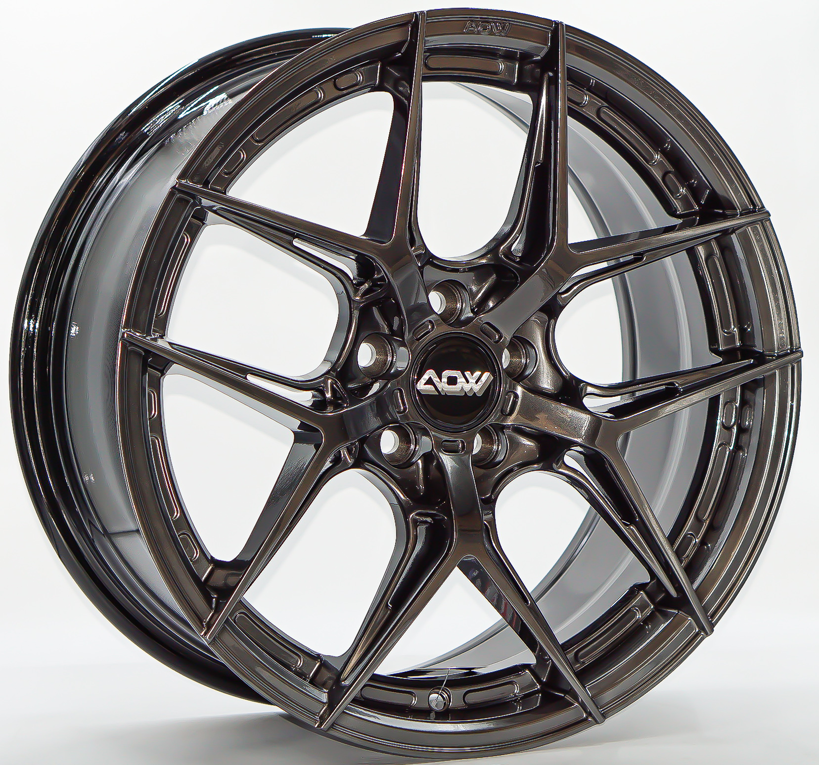 ล้อแม็ก ล้อแม็ก AOW20 ขอบ 17 กว้าง 8นิ้ว 5รู100 Offset35 สีไฮเปอร์ดาร์ค