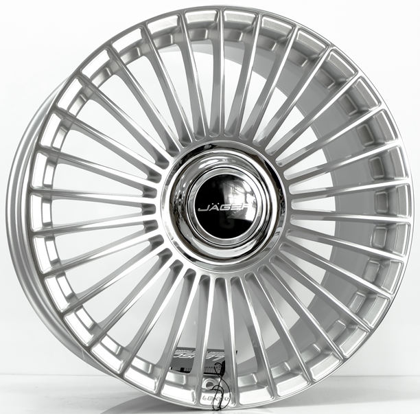 ล้อแม็ก ล้อแม็ก Lenso Jager Crown Litetech+ Flowforming ขอบ 20 กว้าง 9นิ้ว 5รู120/108 Offset35 สีเงิน