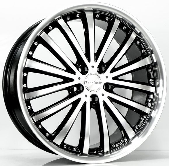 ล้อแม็ก ล้อแม็ก Venerdi Benerre ขอบ 20 กว้าง 8.5นิ้ว 5รู114.3 Offset42 สีดำหน้าเงาขอบเงา