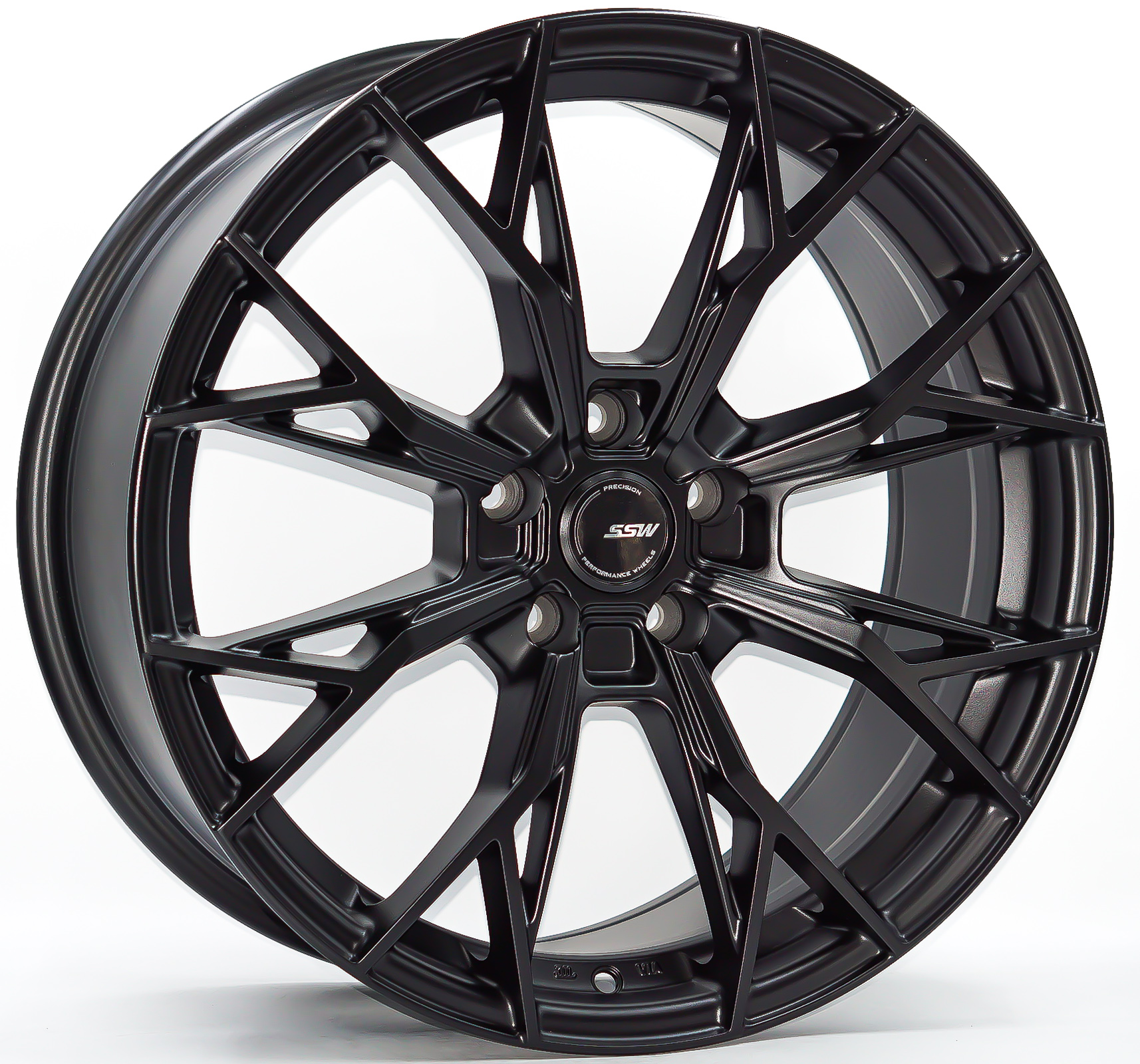 ล้อแม็ก ล้อแม็ก SSW S389 ขอบ 18นิ้ว กว้าง 8.5นิ้ว 5รู108 Offset38 ดำด้าน