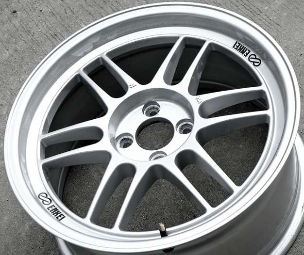 ล้อแม็ก ล้อแม็กมือสอง RPF1 ขอบ 17 กว้าง 8นิ้ว 4รู100 Offset35 สีเงิน(ลาดพร้าว)